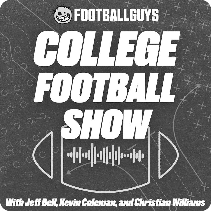 Footballguys College Football Show UPDATED Dynasty Values 📈